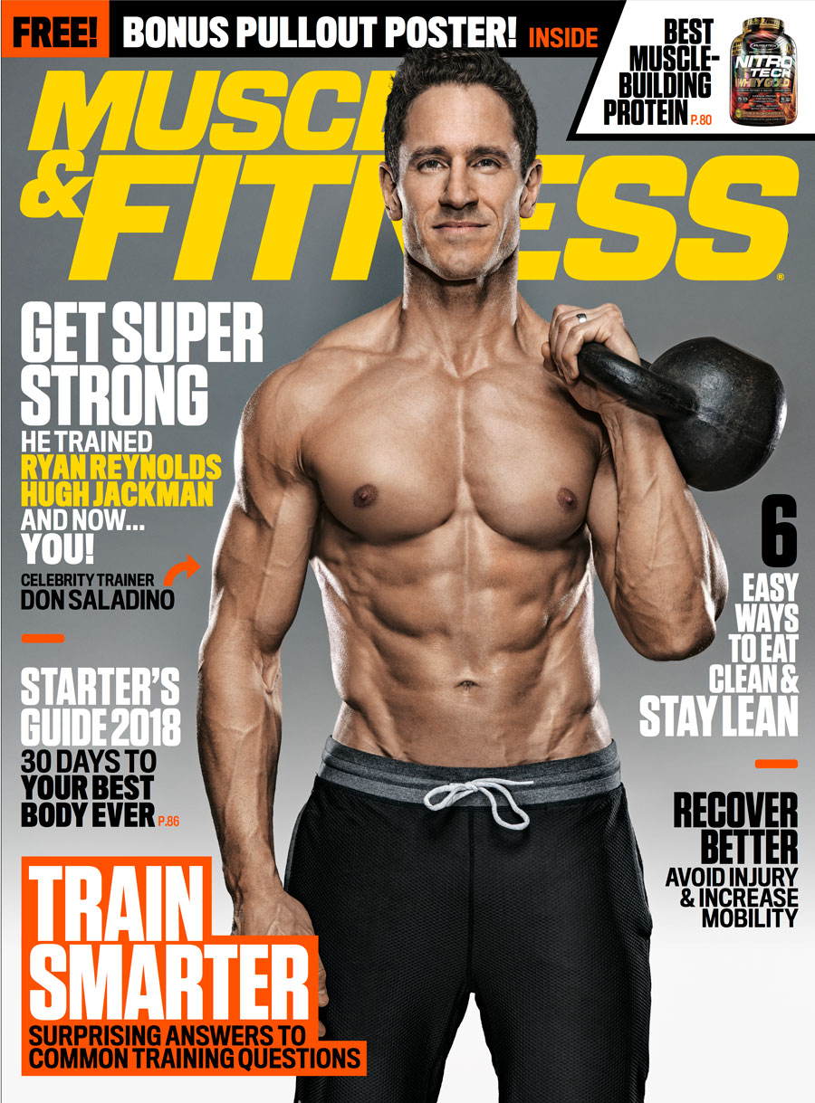 Don Saladino Muscle And Fitness Magazine Cover