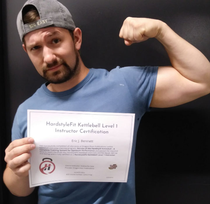 Eric Bennett Certified HardstyleFit Instructor