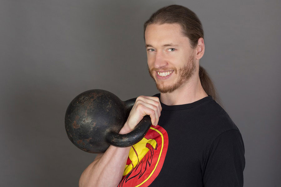 LoganChristopher with Kettlebell