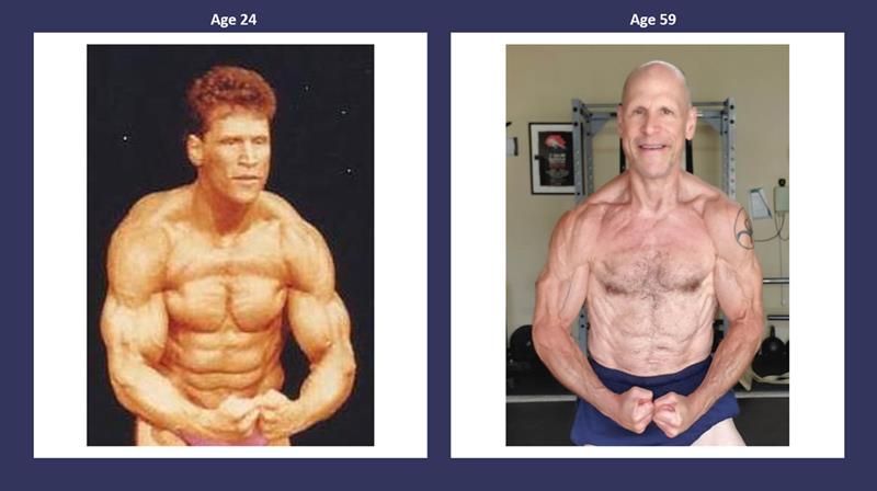 Dr Steven Horwitz Age 24 and Age 59