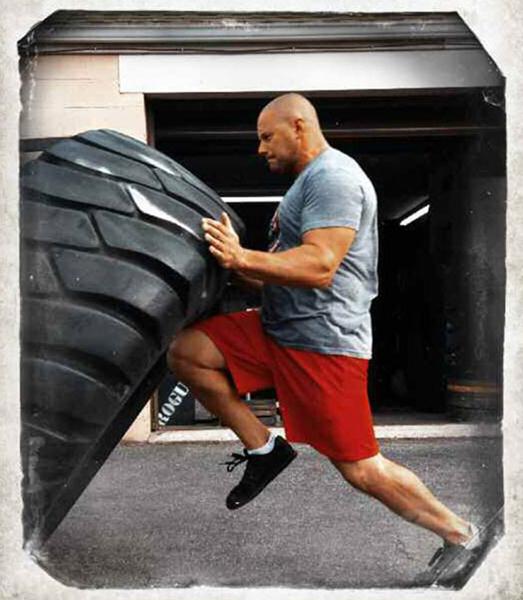 Zach Even-Esh Training with Tires Encyclopedia of Underground Strength and Conditioning