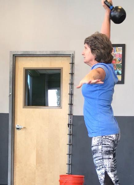 Mary Surprenant, RKC Kettlebell Snatches
