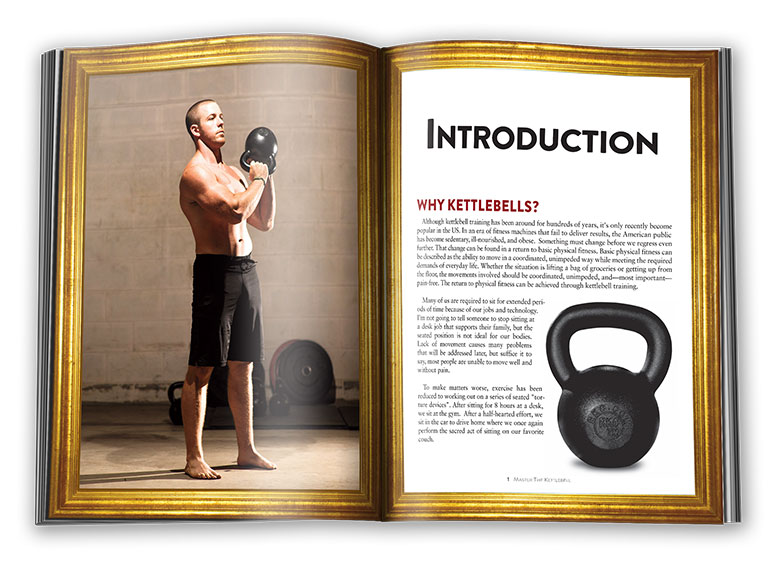 Inside pages of Master The Kettlebell: Introduction