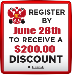 Register and pay by June 28th to save $200