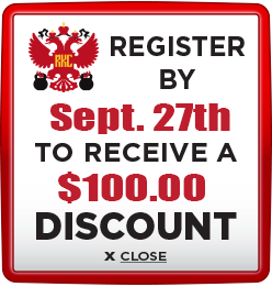 Register by September 27, 2024 to save $100