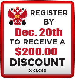 Register and pay by December 20 to save $200